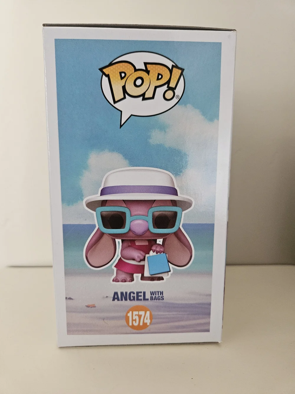 Funko Pop! Disney Lilo & Stitch #1574 Angel With Bags - Pink & Teal